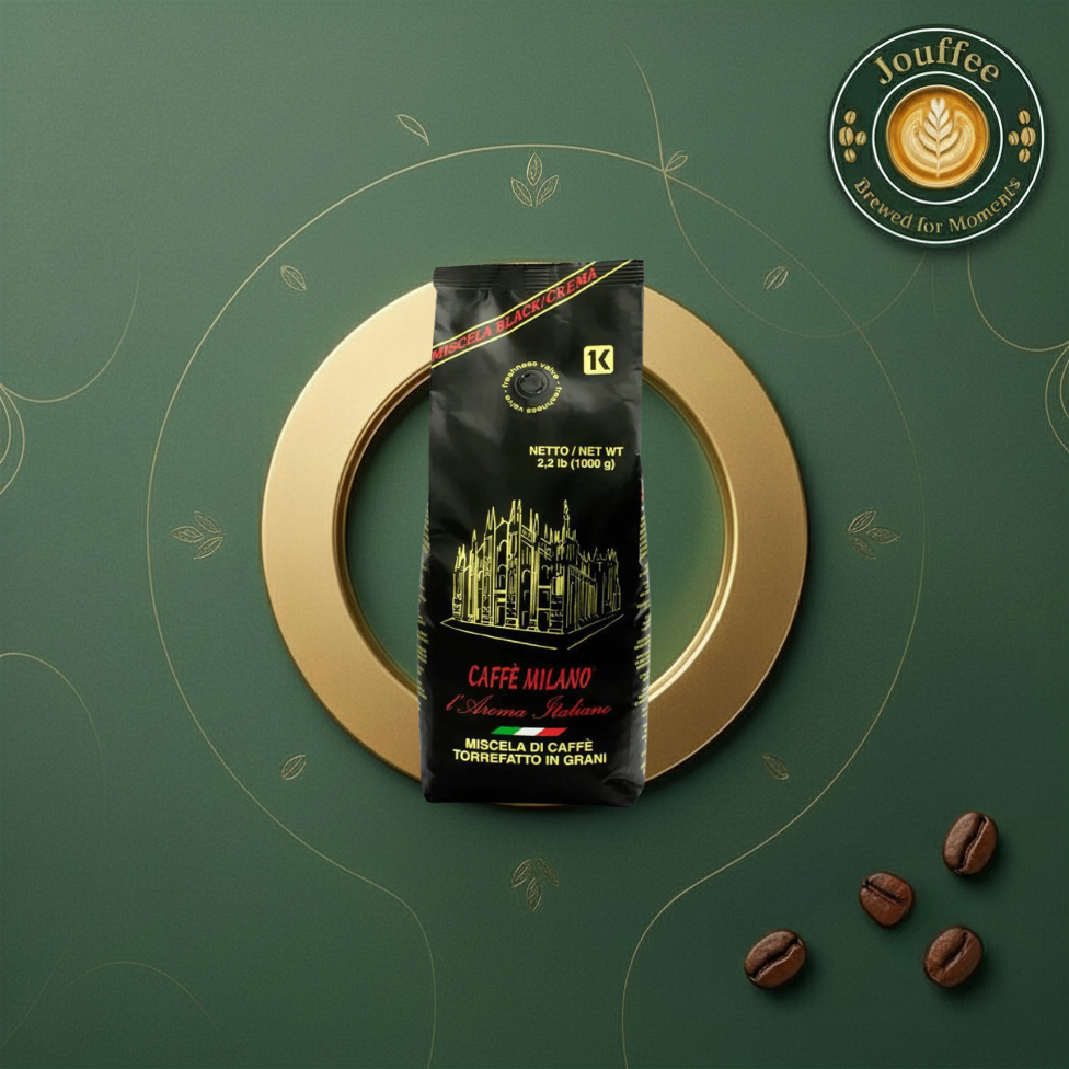 Cafe Milano Black Crema Espresso (50% Arabica + 50% Robusta)