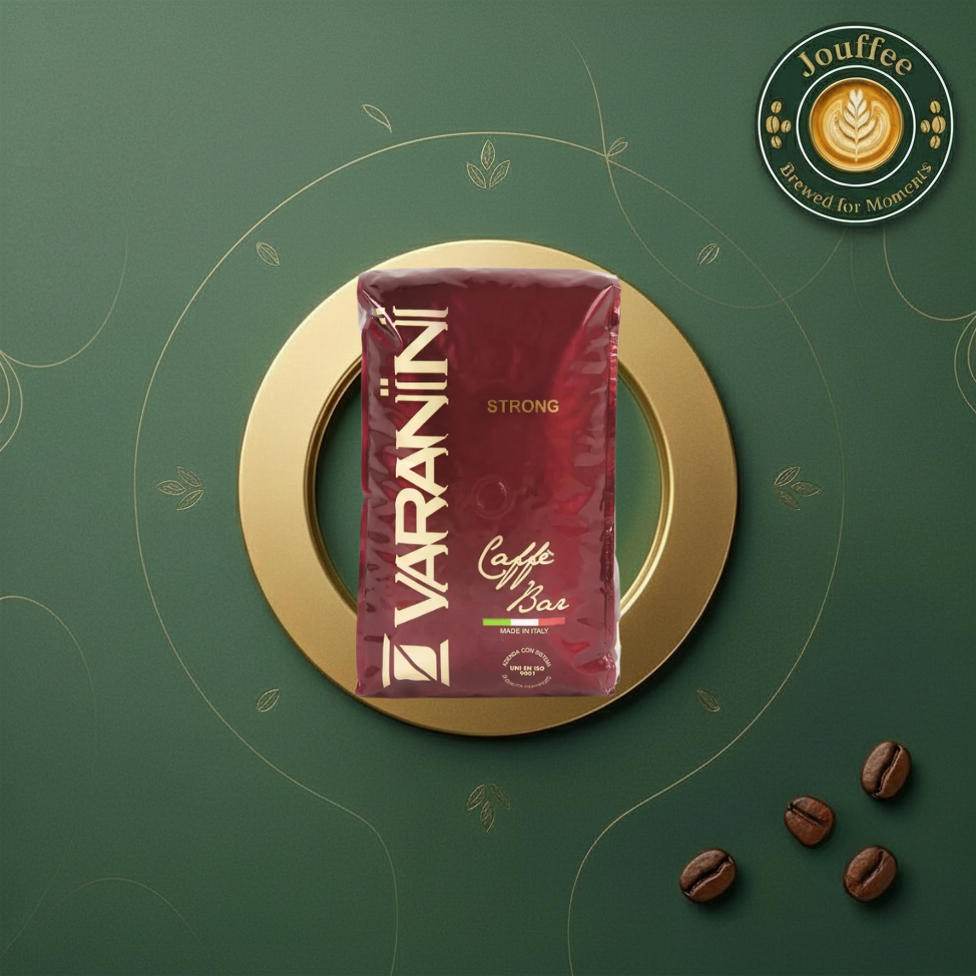 Varanini Strong 80% Robusta Espresso 1KG whole beans bag