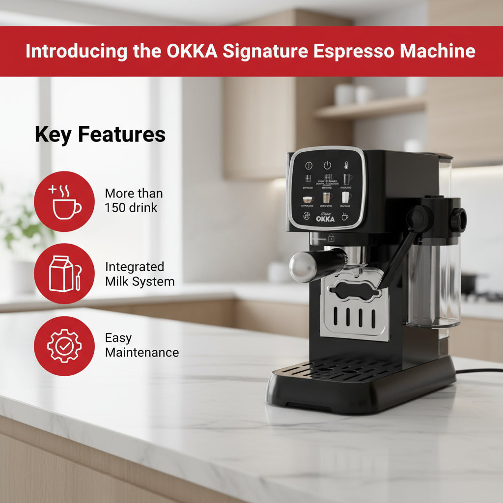Arzum OKKA Solo M Semi Automatic Espresso Machine image 6