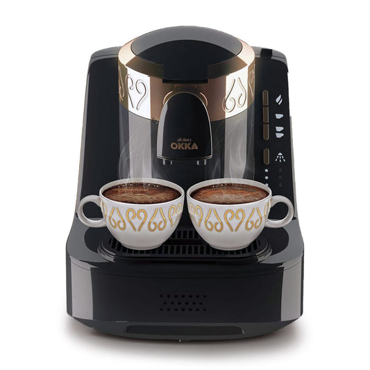 Arzum OKKA Automatic Turkish Coffee Machine – Black, Copper