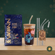 The Ultimate Iced Americano Kit (Varanini Super 100 + Iced Coffee cup + Stainless Steel Straws Set with Cleaning Brush as a gift)