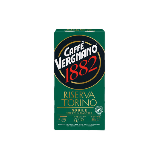 Vergnano Reserva Torino Nobile Nespresso-Compatible Capsules – 10 Capsules