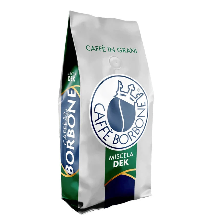 Borbone Miscela DEK Decaf Espresso – 1KG Whole Beans (Decaffeinated)