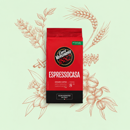 Vergnano Espressocasa Ground Coffee – 250g