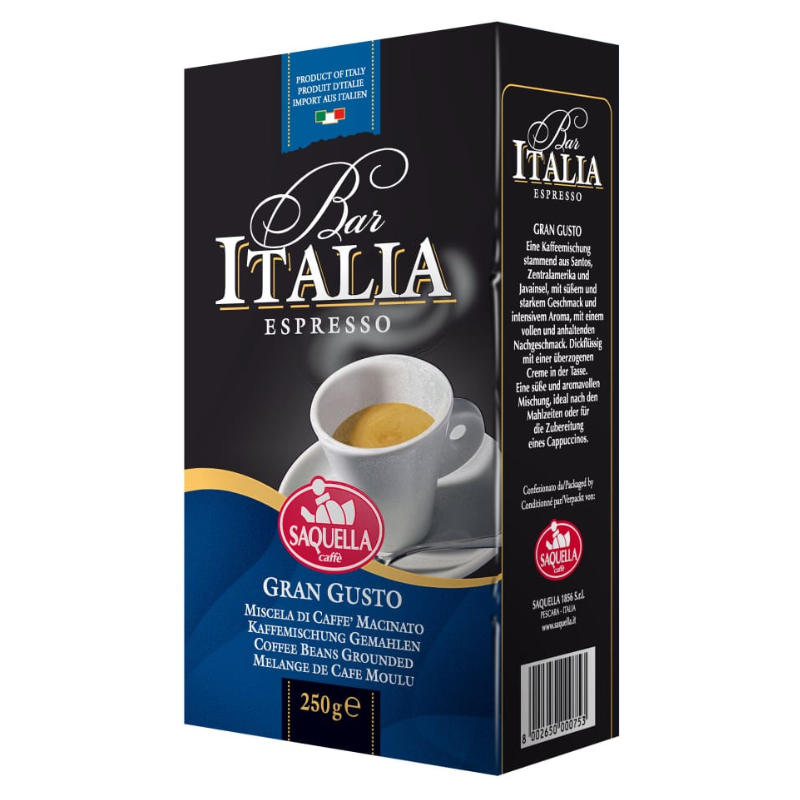 GRAN GUSTO 250 g Filter coffee