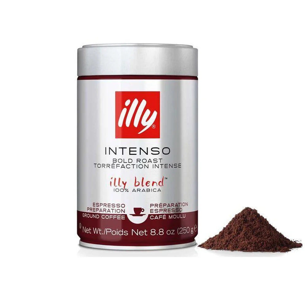illy Intenso GROUND Coffee Espresso - 250 grams