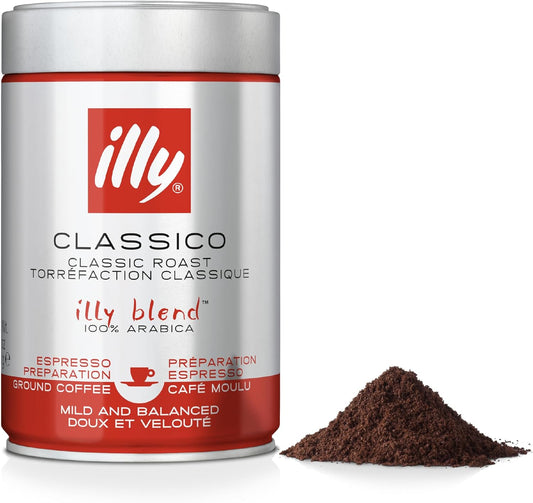 illy Classico Ground Coffee Espresso - 250 grams