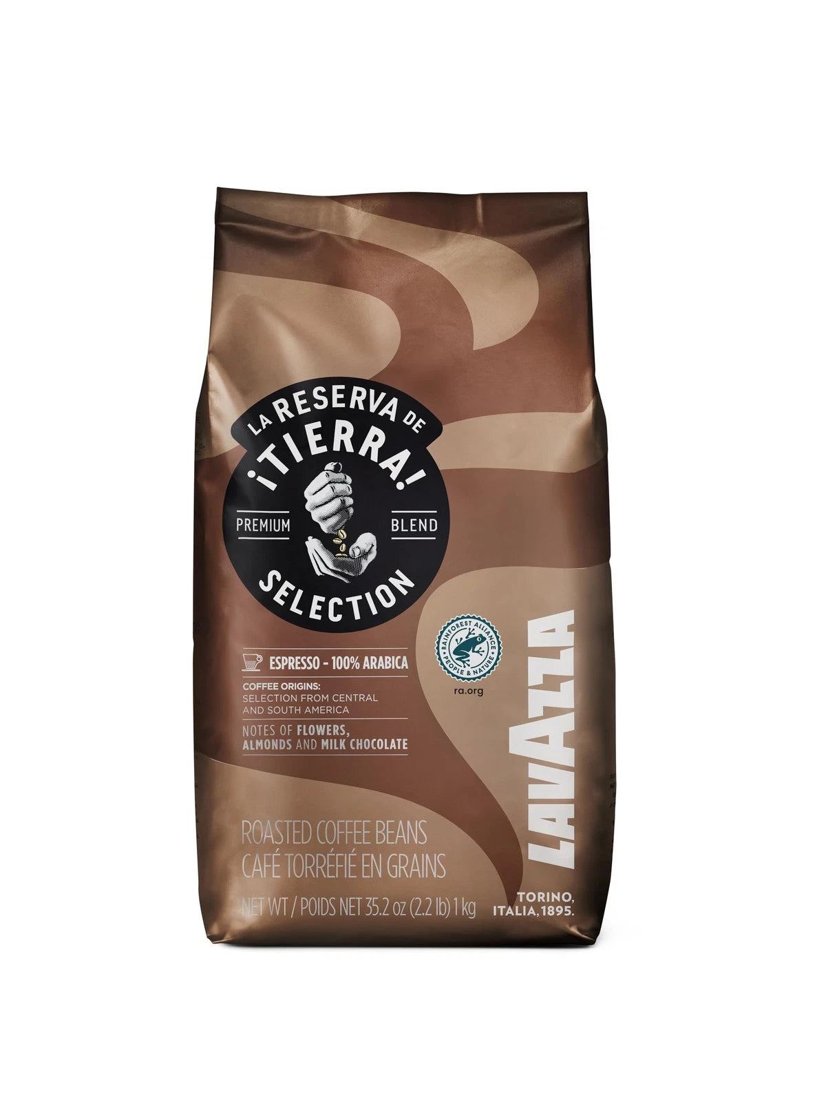 Lavazza La Reserva de ¡Tierra! Selection Whole Beans Coffee 1 Kg image 0