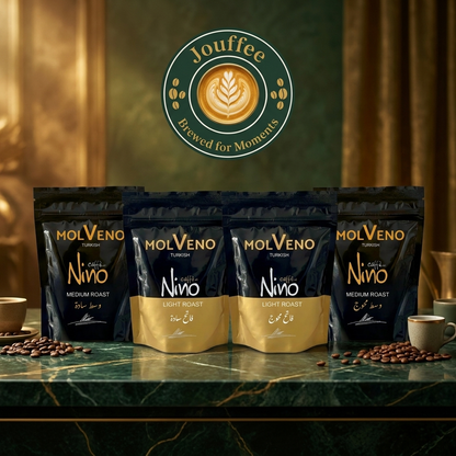Molveno Turkish Coffee Light Roast (225g)
Molveno Turkish Coffee Medium Roast (225g)
Molveno Turkish Coffee Light Roast Spiced (235g)
Molveno Turkish Coffee Medium Roast Spiced (235g)