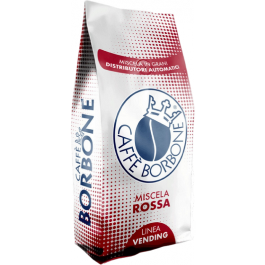 Borbone Miscela Rossa Espresso – 1KG Whole Beans (100% Robusta)