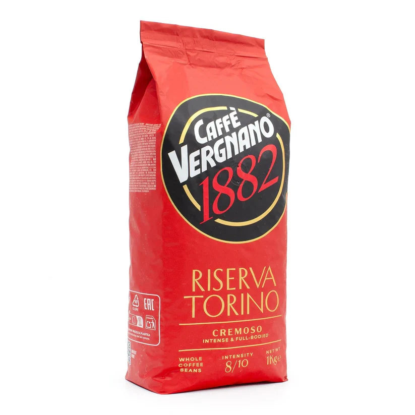 Vergnano Riserva Torino Cremoso Espresso – 1KG Whole Beans