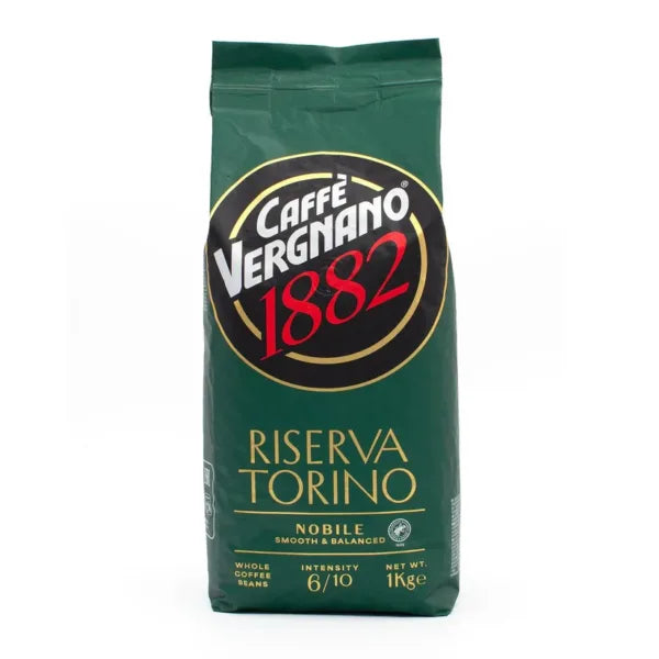 Vergnano Riserva Torino Nobile Espresso – 1KG Whole Beans (Light Roast)