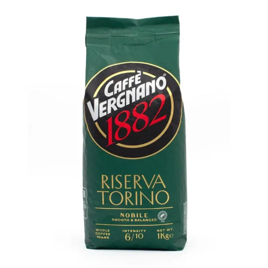Vergnano Riserva Torino Nobile Espresso – 1KG Whole Beans (Light Roast)