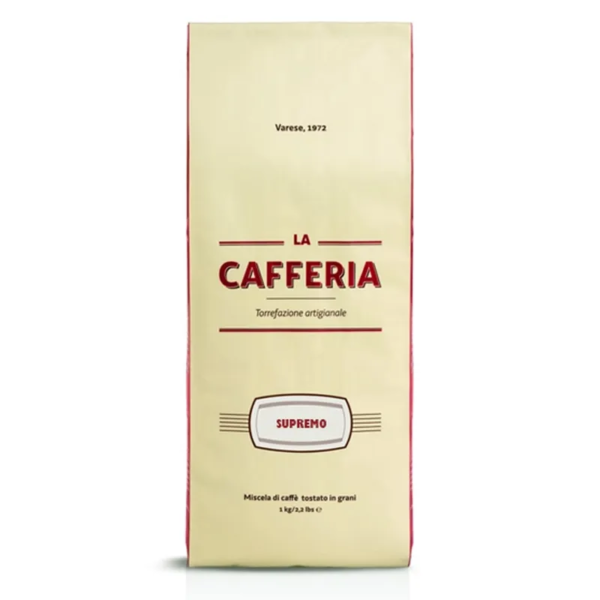 La Cafferia Supremo Italian espresso coffee 60% Arabica 40% Robusta 1kg
